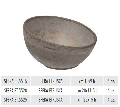 Sfera Etrusca 20X11,5