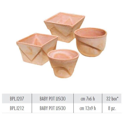 Baby Pot Liscio7X6H