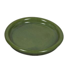 Kl-Saucer Round N Darkjade16Cm