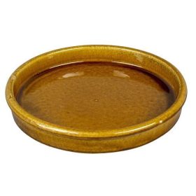 Saucer Shanghai 1T ochre 30cm