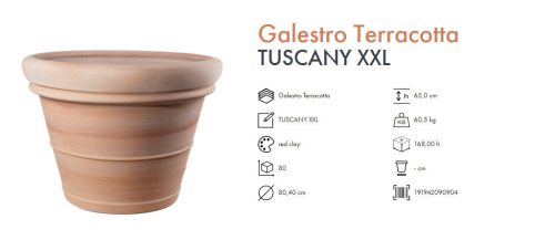 Doppio Bordo Tuscany Xxl 80