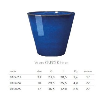 Vaso Kinfolk 30 Blu