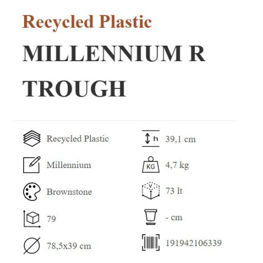 Cass. Millennium R 79 Brown.