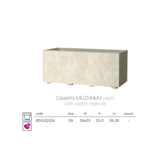 Cass. Millennium R 59 Perla