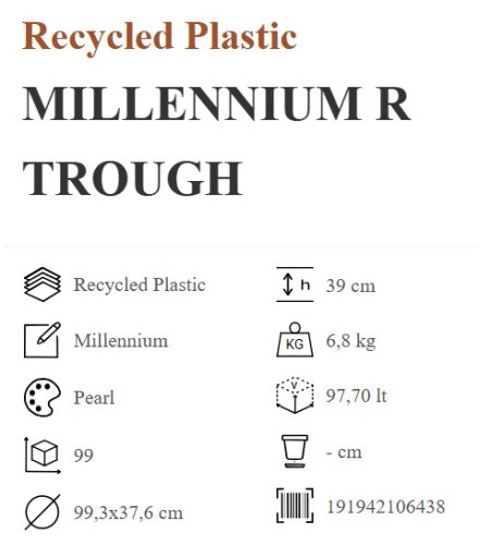 Cass. Millennium R 99 Perla