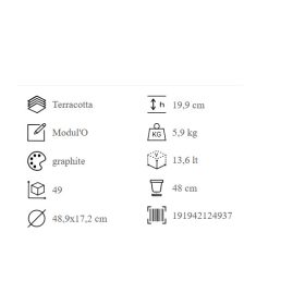 KIT CASS.+SOTT. MODUL'O GRAFIT