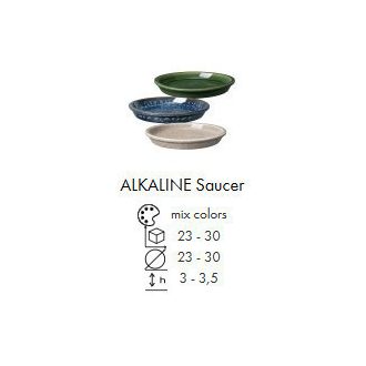 Saucer Alkaline 30