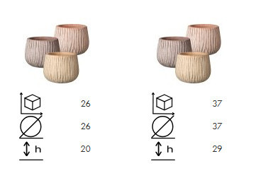 VASO CASKA 17 MIX COLORI