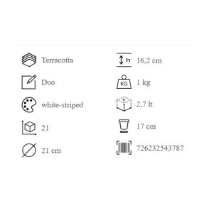 Vasum Duo Bianco W.G. 21