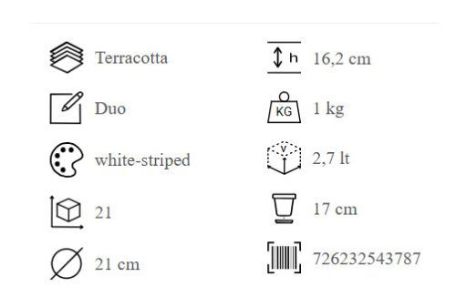 Vasum Duo Bianco W.G. 21