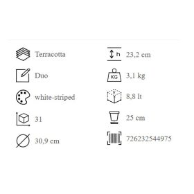 Vasum Duo Bianco W.G. 31