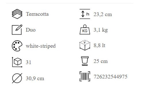 Vasum Duo Bianco W.G. 31