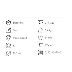 Vasum Duo Bianco W.G. 37