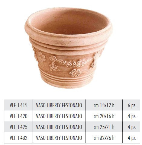 Vaso Liberty Festonato 32X26