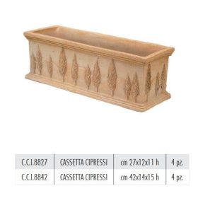 Cassetta Cipressi 42X14X15