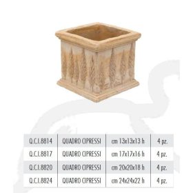 Quadro Cipressi 13X13X13 H.