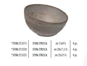 Sfera Etrusca 25X15