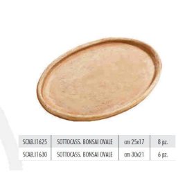 Sottocass. Bonsai Ovale 30X21