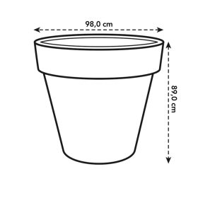 Pure Round 100 Anthracite