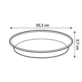 Green Basics Saucer 25 Mild Terra
