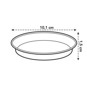 Green Basics Saucer 10 Mild Terra