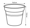 Green Basics Growpot 15 Living Black