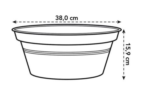 Green Basics Bowl 38 Mild Terra