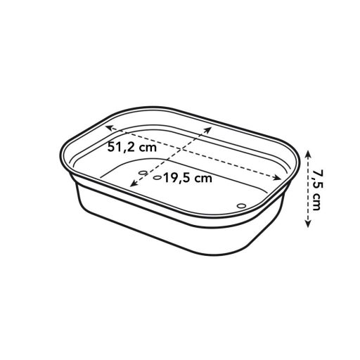 Green Basics Grow Tray L Leaf Green