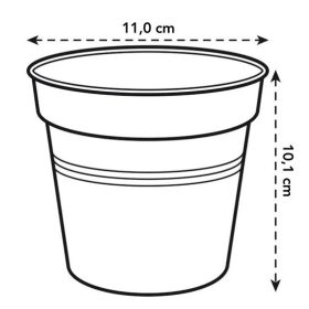 green basics growpot 11 stone green