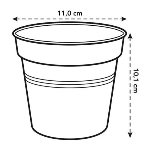 green basics growpot 11 stone green