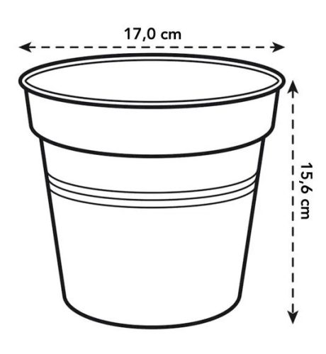 green basics growpot 17 stone green