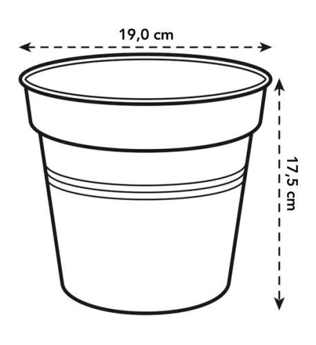 green basics growpot 19 stone green