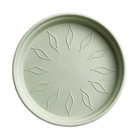 green basics saucer 10 stone green