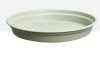 green basics saucer 25 stone green