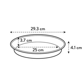 green basics saucer 29 stone green