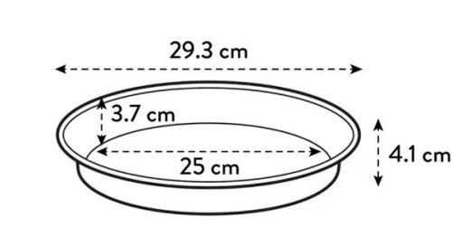 green basics saucer 29 stone green