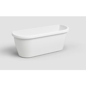 Algarve Wall Plant Box 40 Ma White