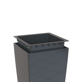 Pisa Insert 78 Gl Anthracite