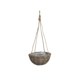 Marcia basket round hanging grey - h