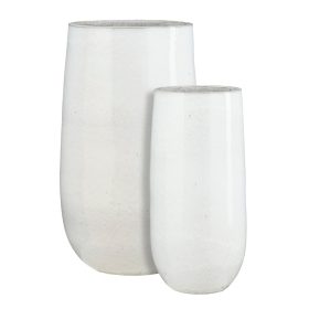 Torino C round white set of 2 - h80x