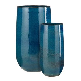 Torino C round blue set of 2 - h80xd