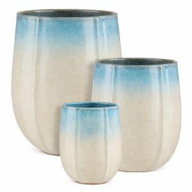 Corsica A round l. blue set of 3 - h