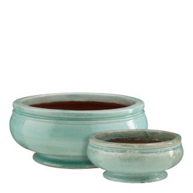 Bauru bowl round mint green set of 2