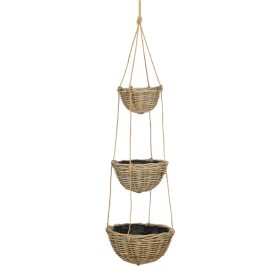 Marcia basket hanging grey - h150xd4