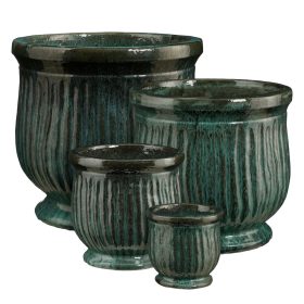 Bauru A round petrol set of 4 - h53x