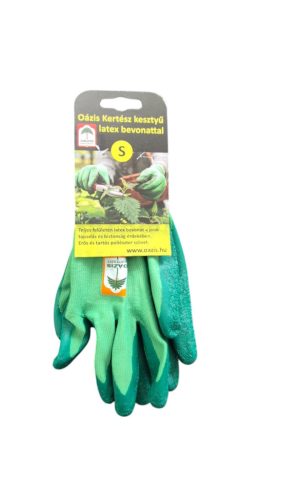 Oázis Kertész kesztyû latex S