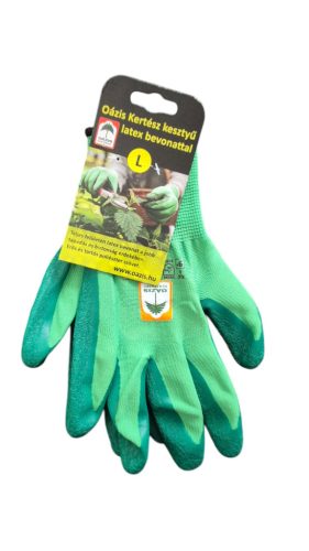 Oázis Kertész kesztyû latex L